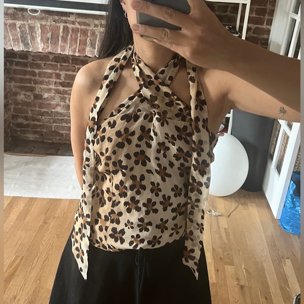 Moschino Halter neck top